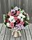 Букет цветов из: Альстромерии, Гвоздики, Розы и Хризантемы в Клинцах