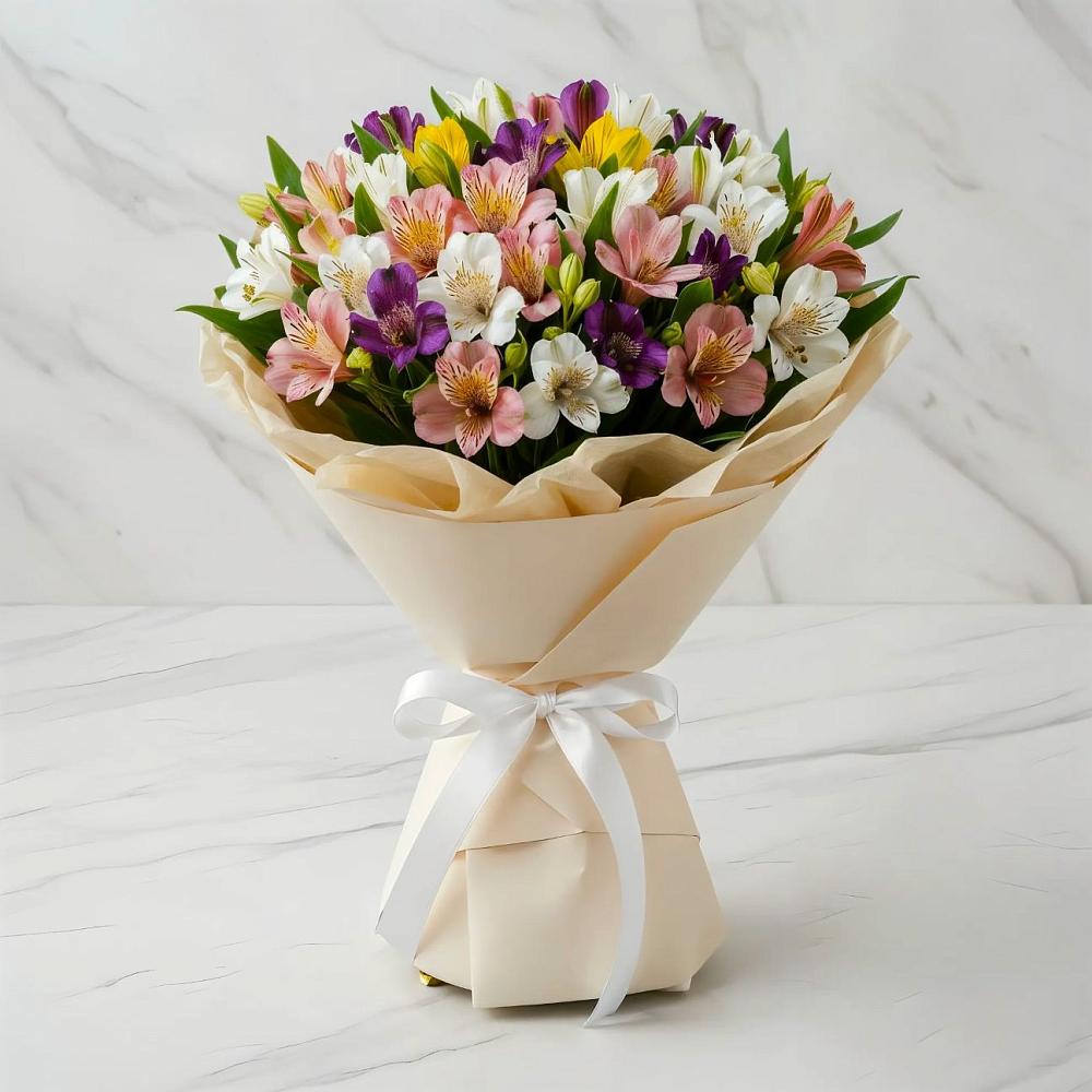 Букет цветов из: Альстромерии в Клинцах