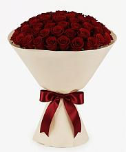 Букет 101 Бордовая роза Блэк Бакарра в Клинцах
