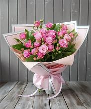 Букет Розовый кустик в Клинцах