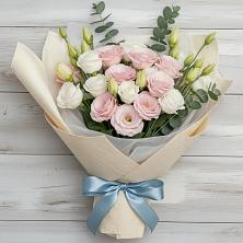 Букет цветов из:  Лизиантусы в Клинцах