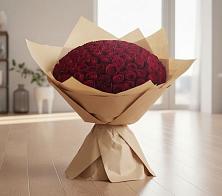 Букет 101 Красная роза в Клинцах