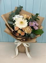 Букет цветов из:  Герберы и Хризантемы в Клинцах