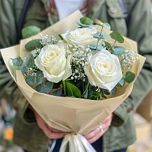 Букет Нежные грёзы в Клинцах Букет цветов из: Розы в Клинцах