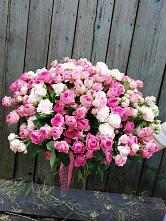 Букет Розовые кустовые розы Натали и Лав Лидия #REPLACE_PRED# Клинцах