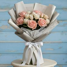 Букет цветов из:  Розы #REPLACE_PRED# Клинцах