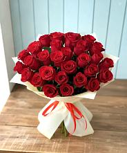 Букет 29 Красных роз в Клинцах