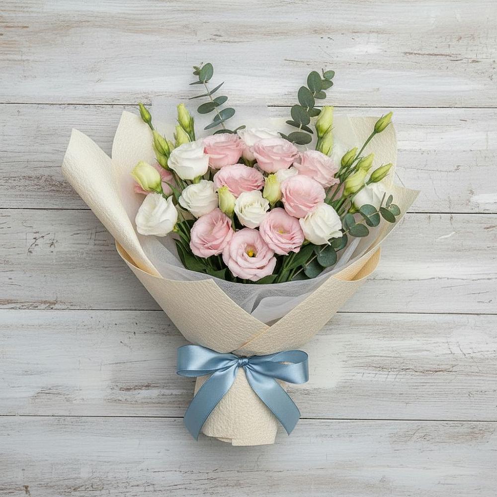 Букет цветов из: Лизиантусы в Клинцах